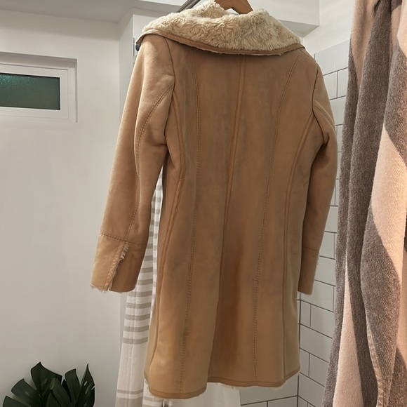 MOSSIMO Vintage 90s/Y2K Afghan Coat w/ Faux Fur 💫‼️PRICE DROP‼️ - Picture 5 of 9